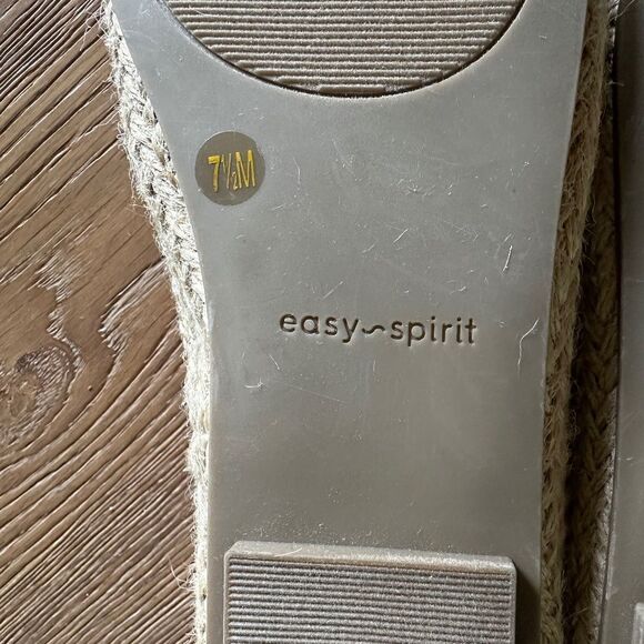 EASY SPIRIT Sehera Jute Wrapped Flat In Salmon - Picture 10 of 10